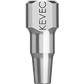Spacer for center drill for broken screw extraction