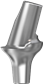 Kontact Angulated non indexed abutment 15° Ø6.5mm H3mm